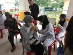 Polresta Deli Serdang Kembali Menggelar Vaksinasi Booster Untuk Masyarakat Umum