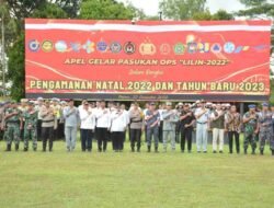 Apel Gelar Pasukan Operasi Lilin Seligi 2022 di Polda Kepri