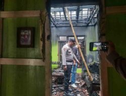 Akibat Ulah Hengki, Satu Unit Rumah di Lalap Api