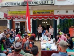 Polsek Seberang Ulu I Palembang melaksanakan Giat Ngobar