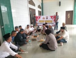 Polresta Deliserdang Jumat Curhat  dengan Jemaah di Masjid Taqwa Muhammadiyah Deliserdang