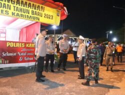 Polres Karimun Lakukan Patroli Skala Besar Malam Pergantian Tahun