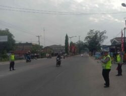Hari ketiga Pasca Perayaan Tahun Baru, Sat Lantas Polresta Deli Serdang Intensifkan Pelaksanaan Gatur Lalin