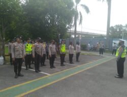 Polsek SU.1 Palembang, Melaksanakan Kegiatan Pengamanan Unras dari Koalisi Aktivis Revolusioner Sumsel