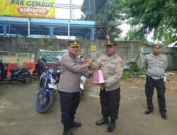 Lepas Kanit Lantas, Kapolsek SU 1 “Terima Kasih”