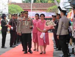 Polres Binjai Laksanakan Apel Satuan Dalam Rangka Sertijab Kapolres Binjai