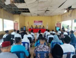 Kapolres Ogan Ilir Bersama Kapolsek Pemulutan Giat Curhat Di Kecamatan Pemulutan Selatan