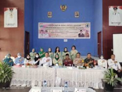 Kapolsekta Seberang Ulu 1 Melaksanakan Giat Rapat Lokakarya Mini Lintas Sektoral Tingkat Kecamatan