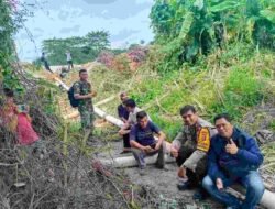 Tidak Miliki Izin, Polsek Rantau Alai Stop Operasional Penambangan Pasir Galian C