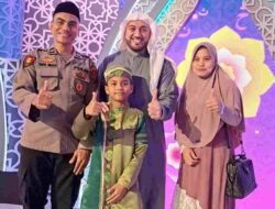 Aipda Tabi’ul Hidayat, Personil Polresta Deli Serdang Tampil Sebagai Qori di Acara Hafizh Indonesia 2023