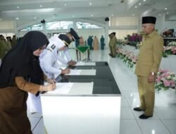 Bupati Asahan Lantik Pejabat PTP, Administrator, dan Pengawas