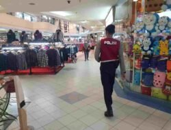 Jelang Imlek 2574 Tahun 2023, Satuan Samapta Polrestabes Medan Patroli Dialogis Di Pusat Perbelanjaan