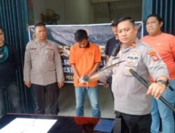 Diduga Hendak Tawuran Seorang Pria di Tangkap Polisi