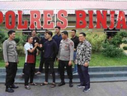 Vidionya Viral, Polres Binjai Mediasi Dua Kelompok Pemuda yang Berkelahi
