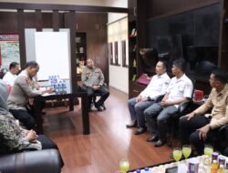 Kapolres Sergai Terima Audensi dari KPU Kab. Serdang Bedagai