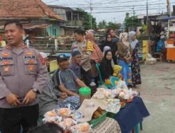 Kapolsek SU 1 Palembang Bersama Masarakat  Ngopi Bareng