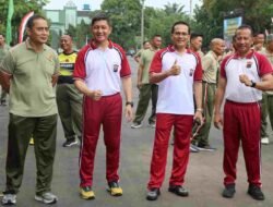 Kapolrestabes Medan Ikuti Funbike bersama Kodam l Bukit Barisan
