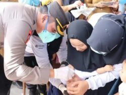 Cegah Penyakit Anak Usia Dini, Kapolres Madina Hadiri Lounching Sub Pekan Imunisasi Nasional