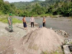 Waspada Tindakan Kejahatan, Bhabinkamtibmas dan Bhabinsa Koramil 14 Kotanopan Beri Himbau Kepada Warga