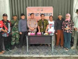 Jumat Curhat, Polsek SU 1 Palembang, Adakan Dialong Terhadap Masyarakat