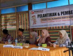 Panwaslu Kecamatan VII Koto Resmi Melantik PKD Terpilih Untuk Pemilu 2024