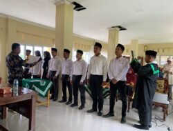 Panwaslucam V Koto Kampuang Dalam Resmi Lantik PKD Terpilih Untuk Pemilu Serentak 2024