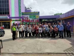 Jumat Curhat, Polsek SU 1 Melaksanakan Giat Ngobar Pak Pol