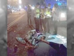 Tabrakan Adu Jangkrik, 2 Pengendara Motor Tewas Ditempat