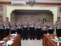 Polres Ogan Ilir Terima Kunjungan Tim Supervisi Ops Keselamatan Musi 2023