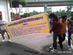 Polsek SU 1 Palembang Melaksanakan Giat Pengamana Unras dari CACA