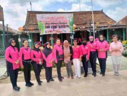 Polsekta SU 1, Porestabes Palembang Sambut Rombongan Ibu Ketua Bhayangkari
