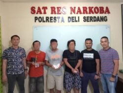 Sat Narkoba Polresta Deli Serdang berhasil Ungkap Kasus Narkotika Jenis Sabu di komplek Mercy Deli Tua