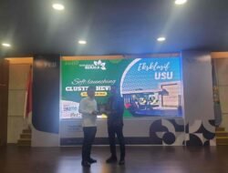 Propernas Nusa Dua Bersama Rektor USU Melakukan Soft Launcing Cluster Hevea