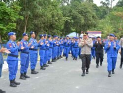 Kunjungi Mako Ditpolairud, Kapolda Kepri Berikan Arahan