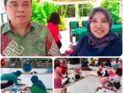 ISIK Manyar Sabrangan, Prita Eksimaningrum: Kami Membatik Motif Anggur Kolaborasi Love Suroboyo