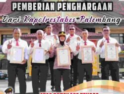 Berhasil Ungkap Kasus Menonjol, Polrestabes Palembang Beri Penghargaan Kepada Polsek Jajaran
