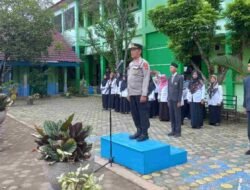 Polsek SU 1 PalembangPimpin upacara di SD Muhhammadya 2 Palembang dan MAN 1 Palembang
