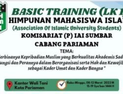 Cikal Bakal Berdirinya HMI Di Kampus IAI Sumbar Pariaman