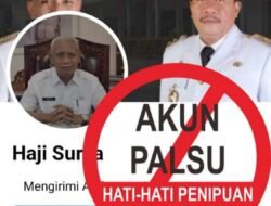 Press Release Terkait Beredarnya Akun Facebook Atas Nama Bupati Asahan