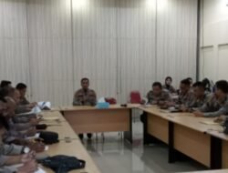 Polrestabes Medan Rapat Koordinasi Operasi Ketupat 2023