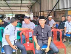Jajaran Polsek SU 1 Belasungkawa ke Rumah Duka Almarhum Aba Toyib