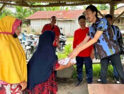 IPK Medan Sunggal Beri Bantuan Sembako Kepada 50 Warga Kurang Mampu