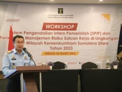 Kantor Wilayah Kemenkumham Sumut Selenggarakan Workshop SPIP dan Penerapan Manajemen Risiko