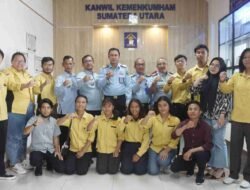 TERIMA AUDIENSI PERMAHI-MEDAN, IMAM: MAHASISWA HUKUM HARUS SOSIALISASIKAN BAHAYA NARKOBA