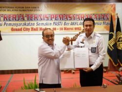 Wujudkan Transformasi Tingkatkan Kualitas Layanan PAS, Kakanwil Kumham Sumut Buka Kegiatan Rakernis PAS