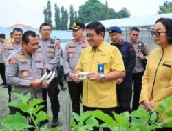 Kapolda Jatim Kunjungan Kerja di Kebun Percobaan PT. Petrokimia Gresik