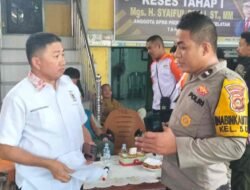 Bhabinkatibmas Polsek SU I Palembang Hadiri Giat Reses Tahap 1 Partai PKS