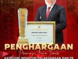 Jatim Raih Penghargaan RAN PE 2023 BNPT, Khofifah : Kuatkan Toleransi