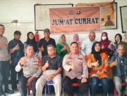 Polsek SU 1 Hari Ini Curhat Jumat di Kantor Lurah 2 Kelurahan 2 Ulu Kecamatan SU 1