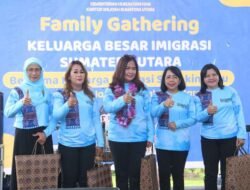 Bangun Kebersamaan dan Kekompakan, Keluarga Besar Imigrasi Kanwil Kumham Sumut Selenggarakan Family Gathering